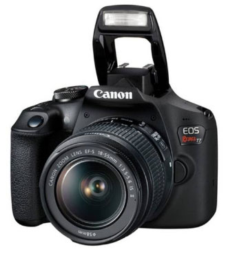 Cámara Rebel EOS T7 18-55 IS II USCAN