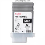 Tinta-Canon-PFI-102MBK-Negro-Matte