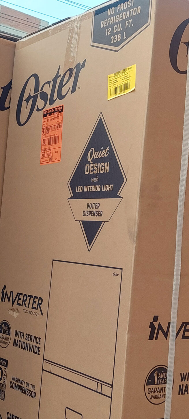 Refrigeradora OSTER 338L No Frost OS - Imagen 5