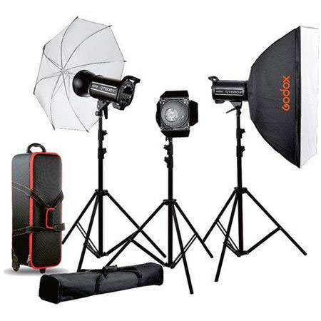 Godox QT600II 3-Light Studio Flash Kit – Foto Perú Digital