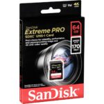 sd sandisk extreme PRO SDXC UHS-I 4K