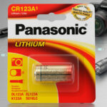 Bateria de LITIUM PANASONIC CR123A