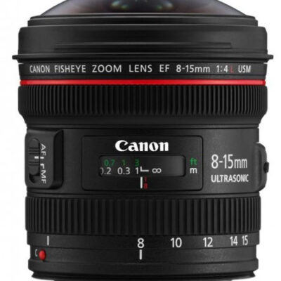 Canon EF 8-15mm f/4L Fisheye USM Ojo de pez