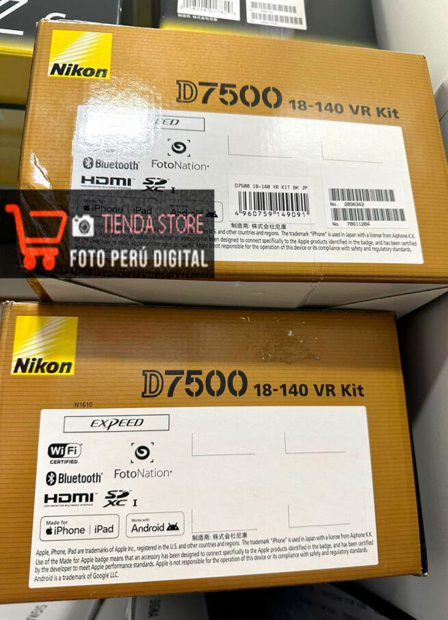 Nikon D7500 DSLR con AF-S DX NIKKOR 18-140mm - Imagen 3