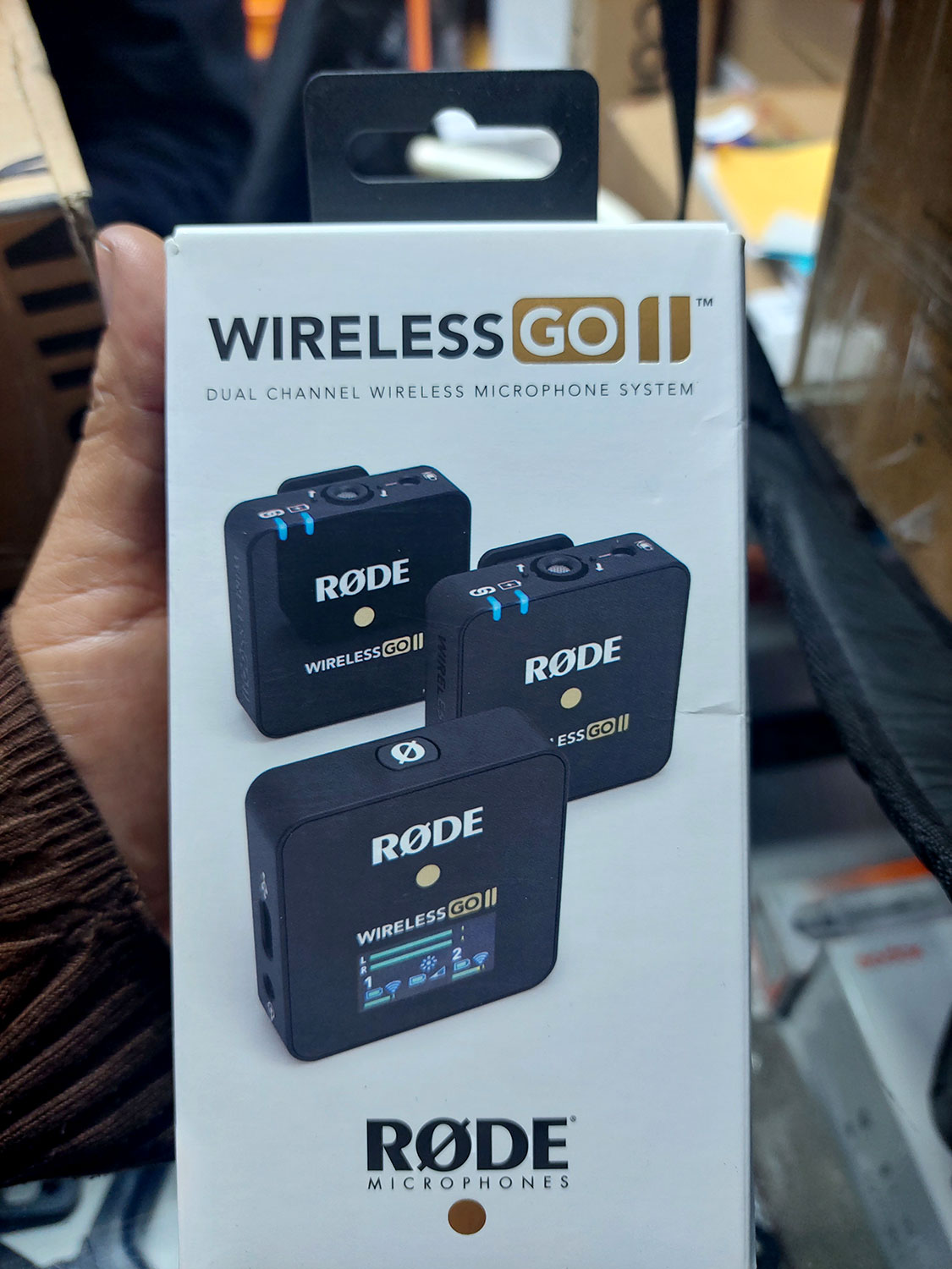 MICROFONO RODE GO WIRELESS/ MICROFONO PROFESIONAL PARA CAMARA Y