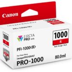 Canon PFI-1000 R LUCIA PRO Red canon