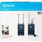 Boya BY-WM8 Pro K1 Micrófono Lavalier Inalámbrico UHF