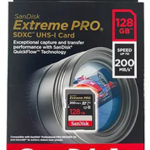 SD SANDISK EXTREME PRO 200MB s 128GB