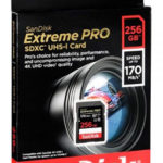 SanDisk Extreme PRO SDXC UHS-I Card 256GB