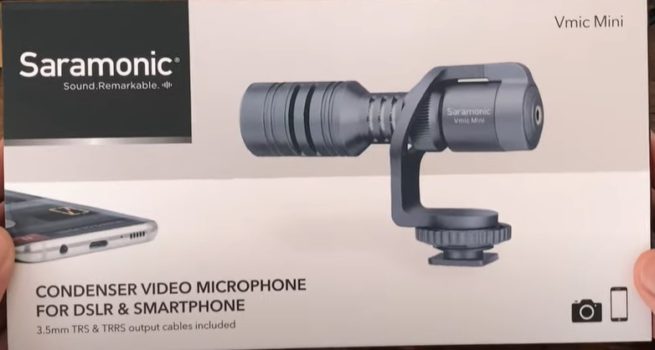 Mini micrófono Saramonic Vmic p/cámaras y Smartphones - Imagen 2