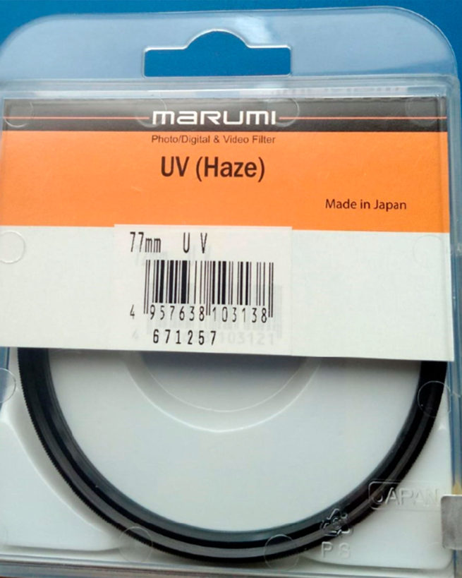 Filtro MARUMI UV (HAZE) 77mm - Imagen 2
