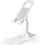 Soporte de escritorio plegable y elevable para teléfonos y tabletas