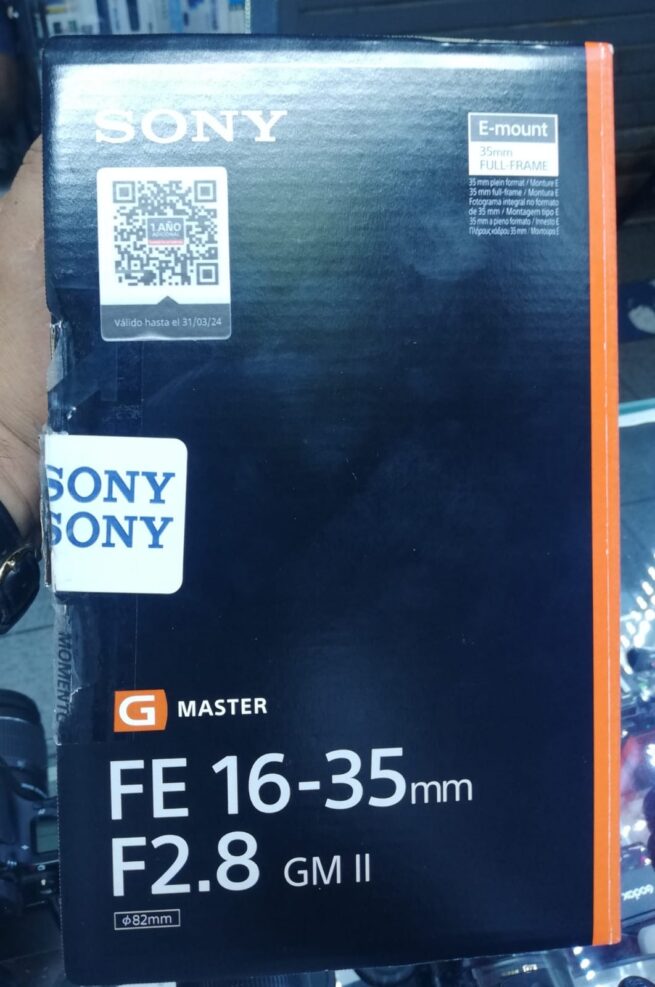 Sony FE 16-35mm f/2.8 GM II G Master Lens