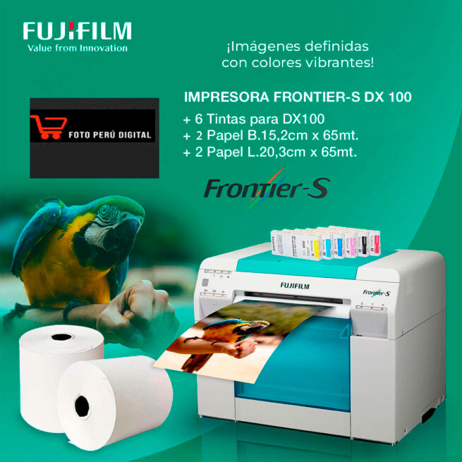 Fujifilm Frontier-S DX100 Inkjet Photo Printer - Imagen 4
