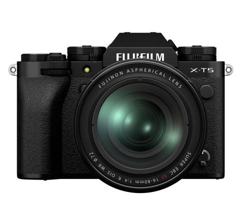 Fujifilm X-T5 Mirrorless con XF 16-80mm f/4  R OIS WR 