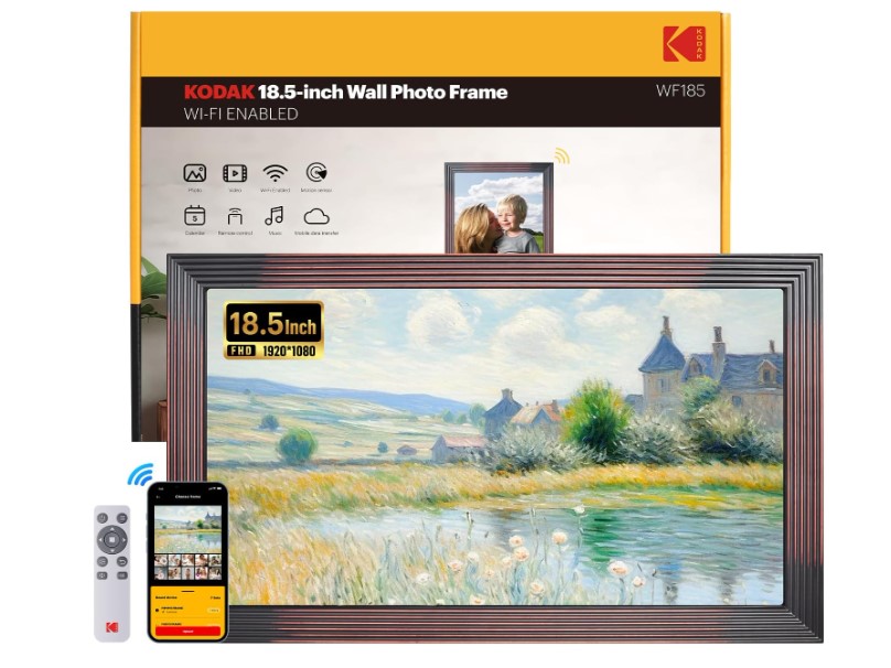 KODAK Marco de fotos digital WiFi de 18.5 pulgadas