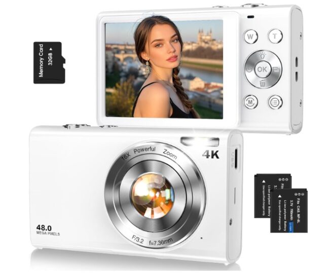 Camara Digital Lecnippy 4K