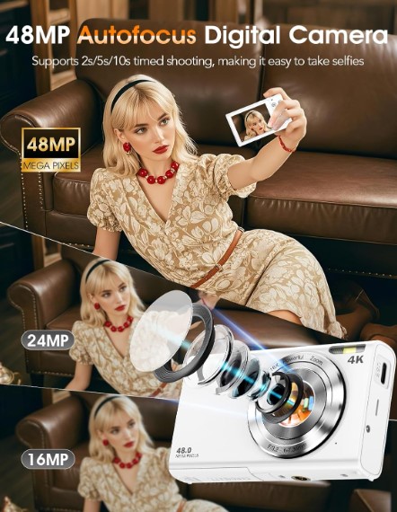 Camara Digital Lecnippy 4K - Imagen 2