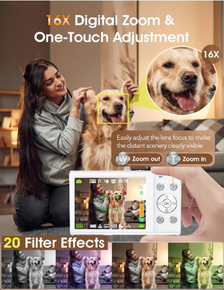 Camara Digital Lecnippy 4K - Imagen 4