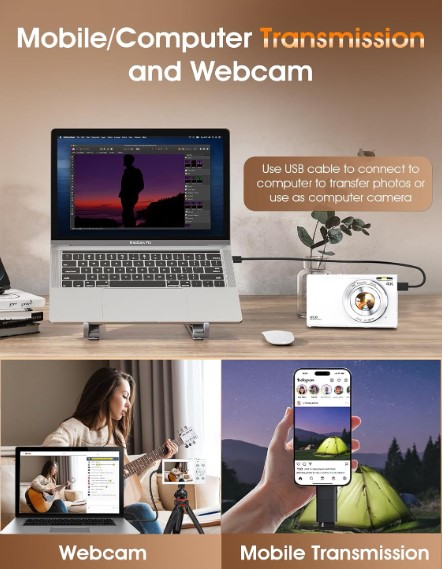 Camara Digital Lecnippy 4K - Imagen 6