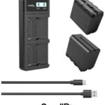 Bateria Kit SmallRig 2 Baterías NP-F970 + Cargador para Godox