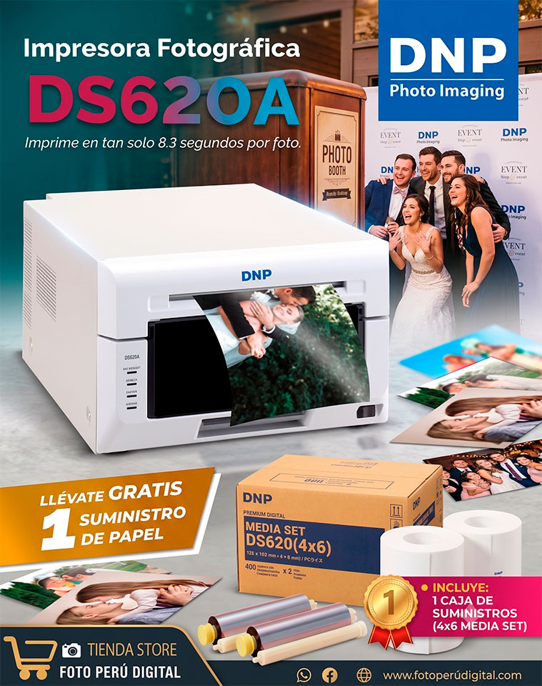 Impresora Fotográfica DNP DS620A Profesional