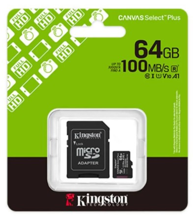 Memoria MicroSD Kingston SDCS3/64GB