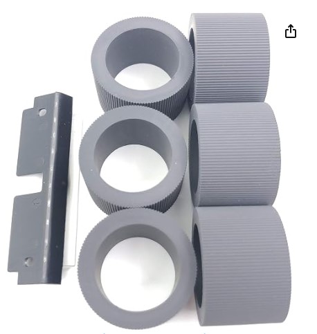Kit de Rodillos para Escáner KODAK i4650 (Neumáticos de Alimentación + Almohadilla)