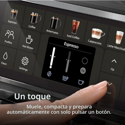 Máquina de Café Espresso Automática Philips Serie 4400 con Sistema de Leche LatteGo - Imagen 4