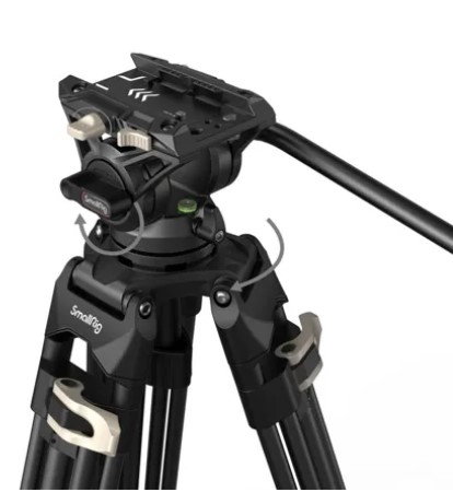Trípode de Video Profesional SmallRig AD-01 3751B con Cabezal Fluido - Imagen 3
