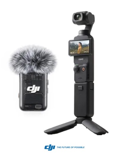 Cámara Gimbal DJI Osmo Pocket 3 Creator Combo 4K/120fps Sensor 1″ CMOS