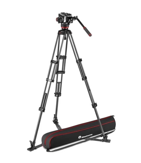 Trípode de Video Manfrotto MVK504XTWINGC con Cabezal Fluido 504X